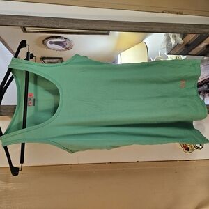 Green Under Armor Tank Top